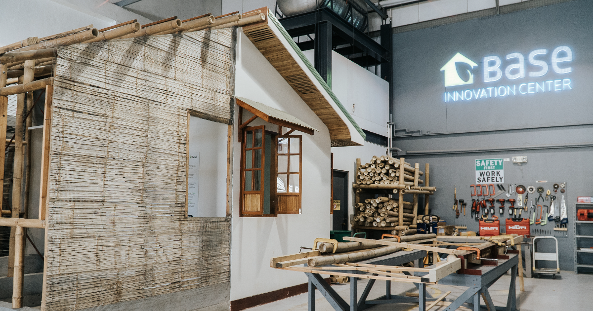 bamboo house
